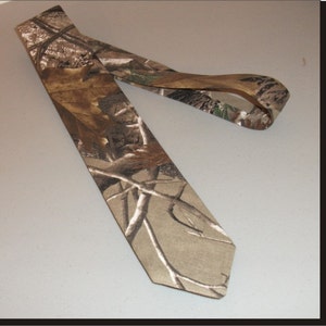 Camo tie. Realtree camouflage necktie Realtree AP cotton image 2