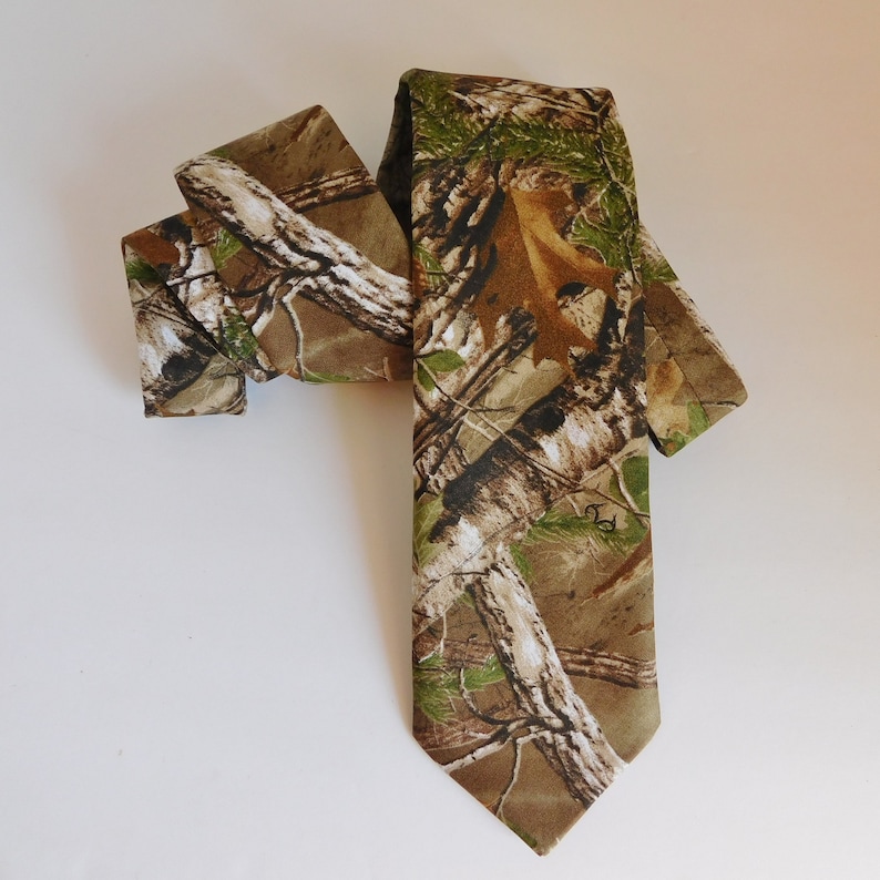 Camouflage neckties ready to ship