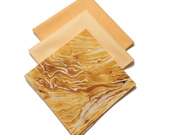 Golden yellow pocket squares you choose pocket handkerchiefs