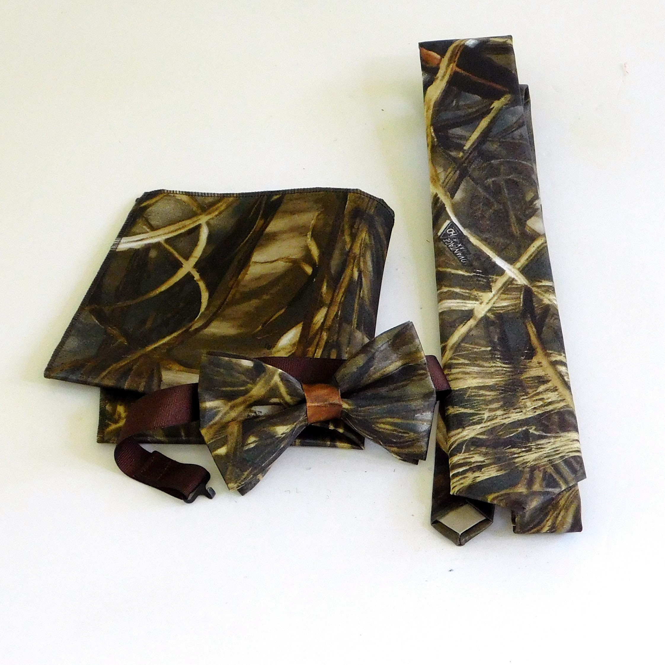 Satin Camo Tie Realtree Advantage Max 4 Camouflage Necktie | Etsy