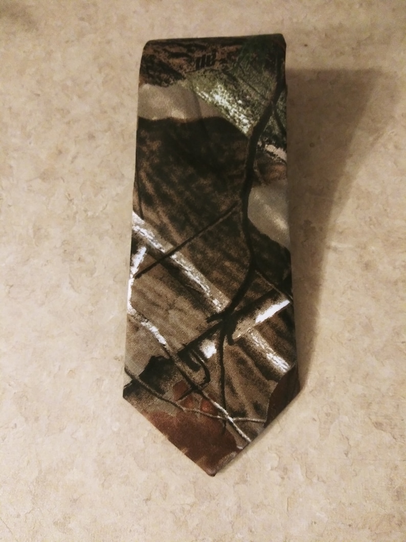 Camouflage neckties ready to ship