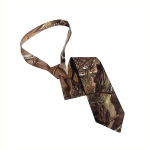 Camo tie. Realtree camouflage necktie Realtree AP cotton image 1