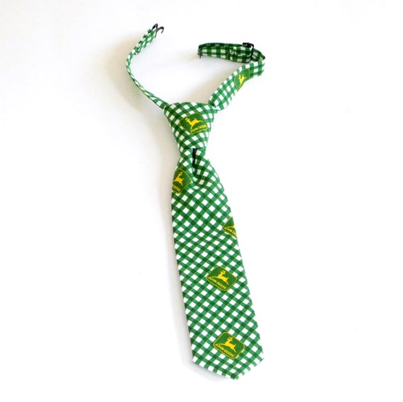 John Deere Necktie, Pocket Square, Self Tie or Pre-tied for
