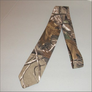 Camo tie. Realtree camouflage necktie Realtree AP cotton Bild 4