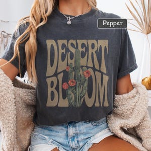 Desert Child Cropped Tee | Soft and Comfy 50/50 Tshirt