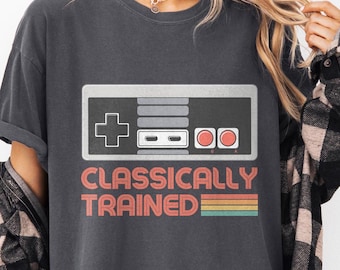 Funny Gaming Shirt, Nintendo Tshirt, 80's Nostalgia Tshirt, Gamer Gift, Nintendo Video Game Remote Shirt, Gift for Gen X Tshirt 80s and 90s