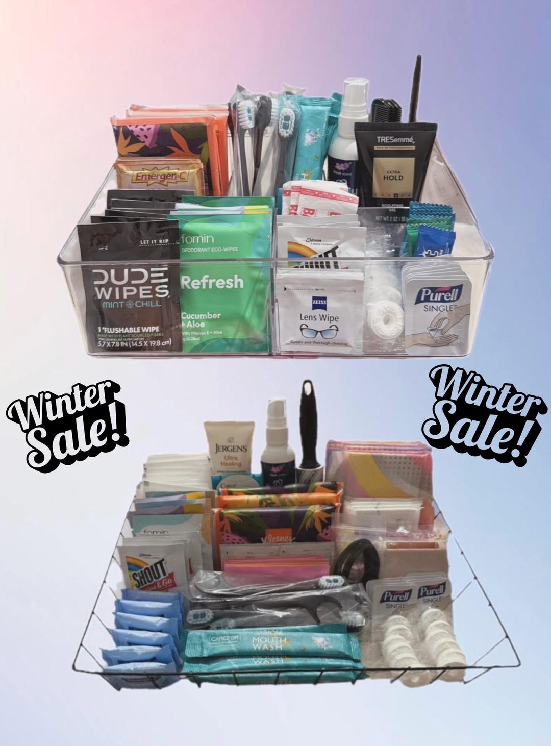 Wedding Bathroom Basket: Guest Comfort Station - Toiletry Emergency Kit ...