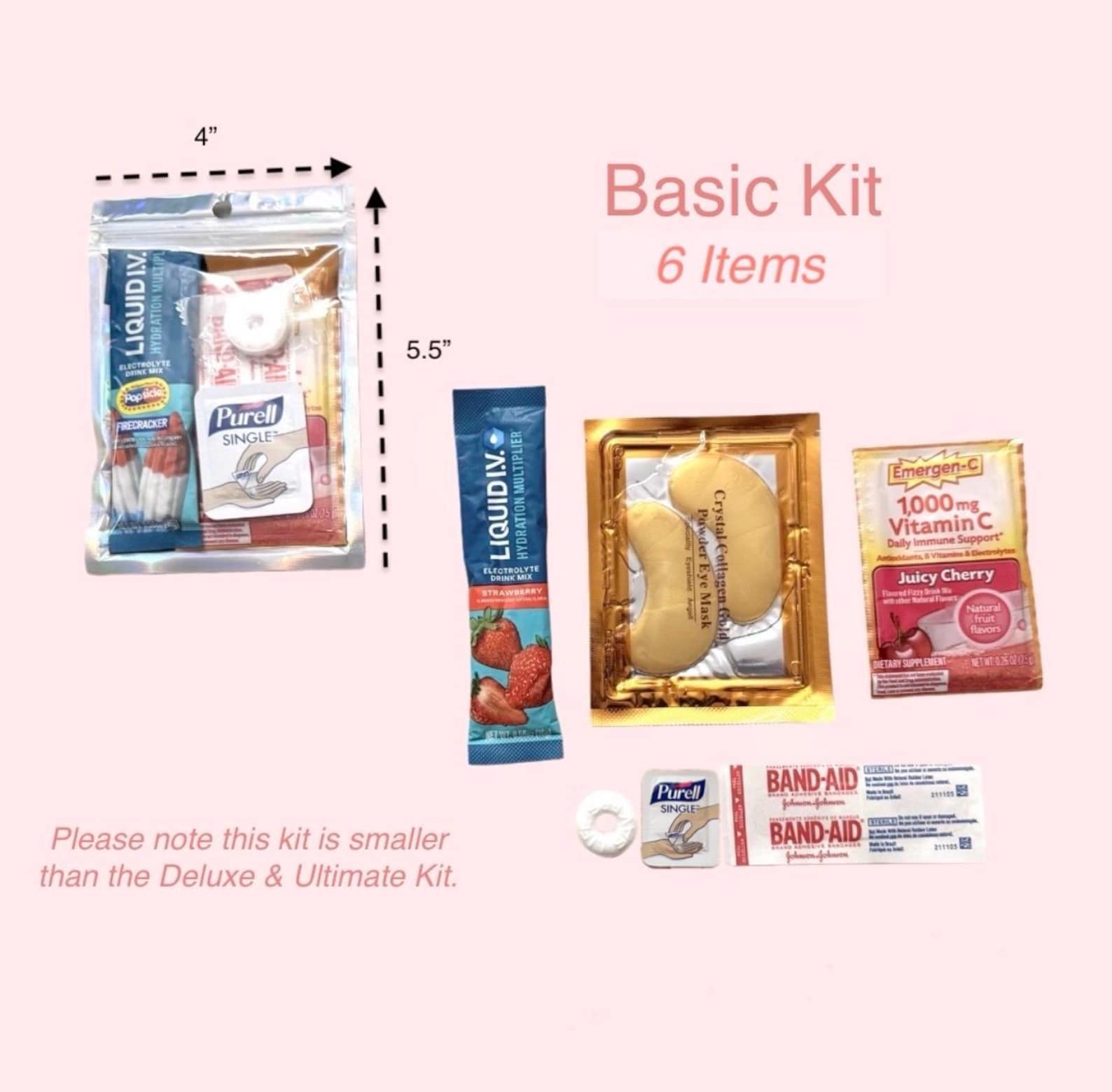 Essentials Kit With Liquid IV & Emergen-c - Etsy