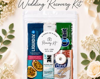 Wedding Recovery Kit | Hotel Welcome Bag Essentials