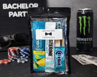 Bachelor Party Recovery Kit | Groom Crew Essentials