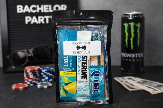 Bachelor Party Recovery Kit | Groom Crew Essentials