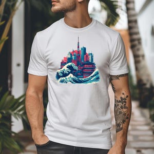 Tokyo Animation Style Short-Sleeve Unisex T-Shirt