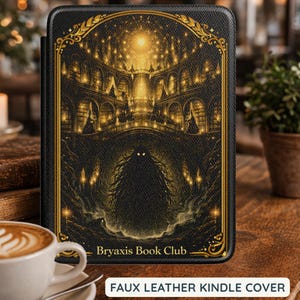 Bryaxis製Kindleケース（ロマンス小説読者向け）：ACOTARライブラリーKindle、ACOSFハウス・オブ・ウィンド・ブッククラブKindleカバー、合成皮革製Kindleプロテクター