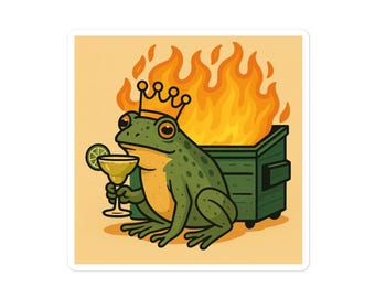 Prince of the trainwreck shift Bubble-free stickers