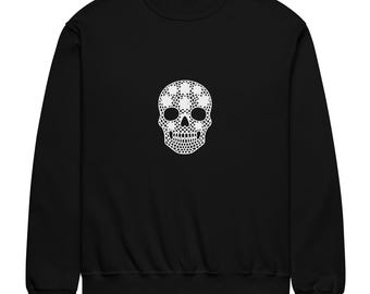 Doily Skull Crew neck sweatshirt