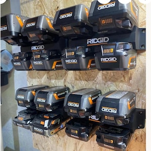 Ridgid battery holder