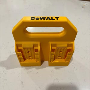 dewalt battery tool caddy