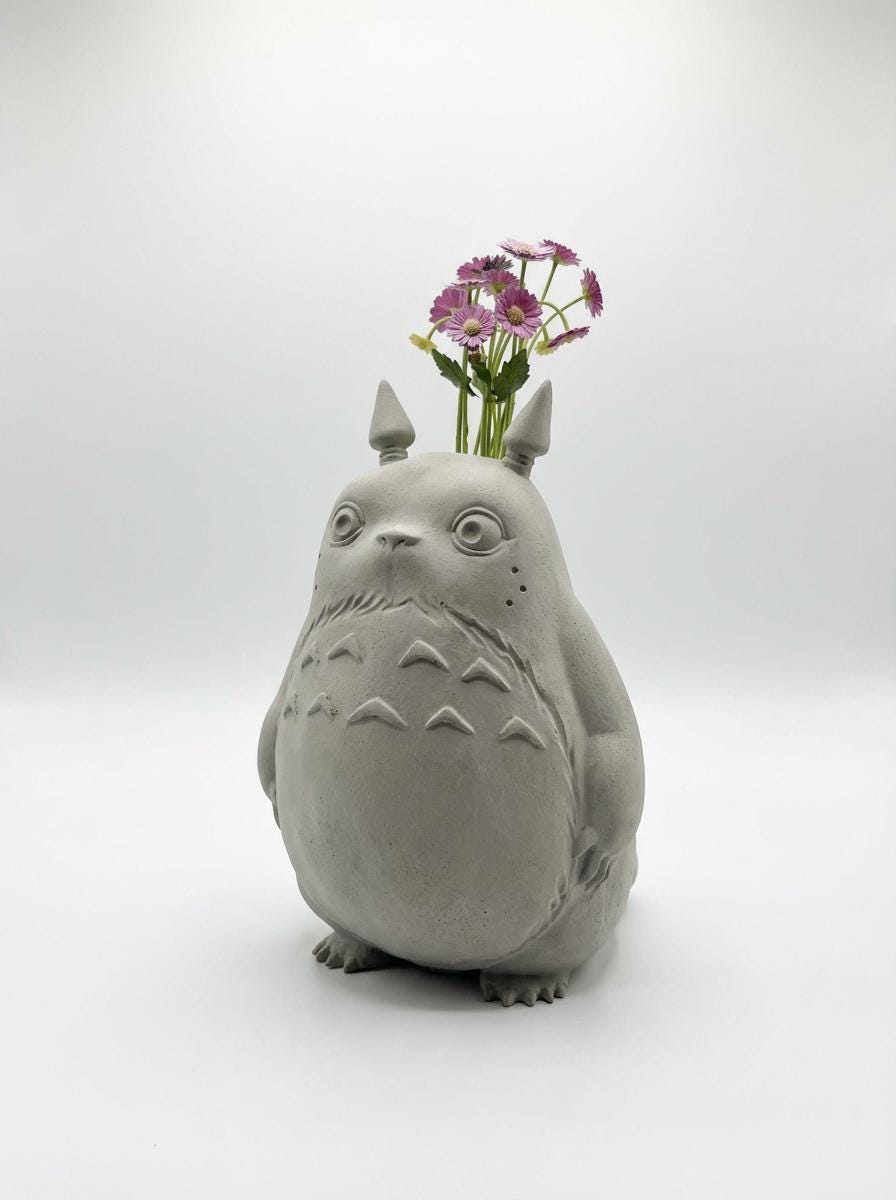 Totoro planter - Etsy 日本