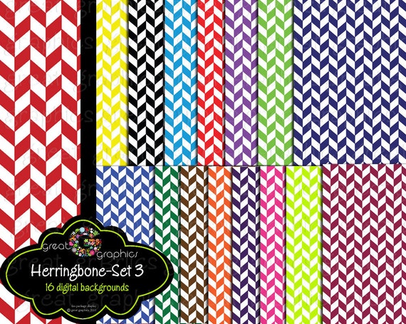 Items similar to Herringbone Paper Herringbone Pattern Print ...