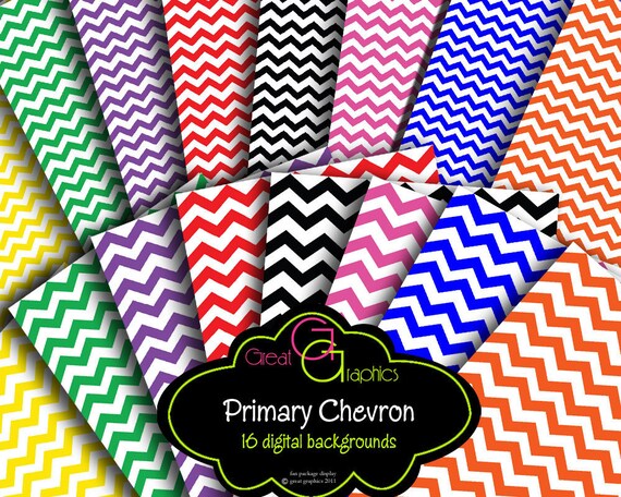 Items similar to Chevron Paper Chevron Digital Paper Chevron Printable ...