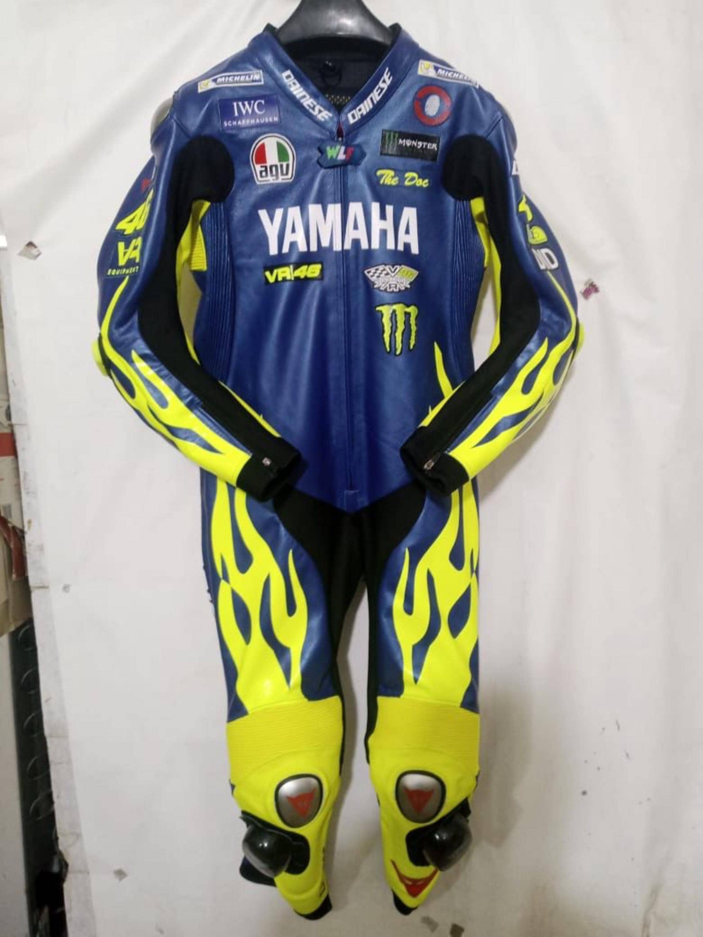 Dainese Yamaha Suit Vr46 Leather Jacket Dainese Rossi Jacket