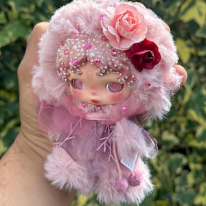 Personalisierter pop-mart Skullpanda l’impressionnisme- windflower