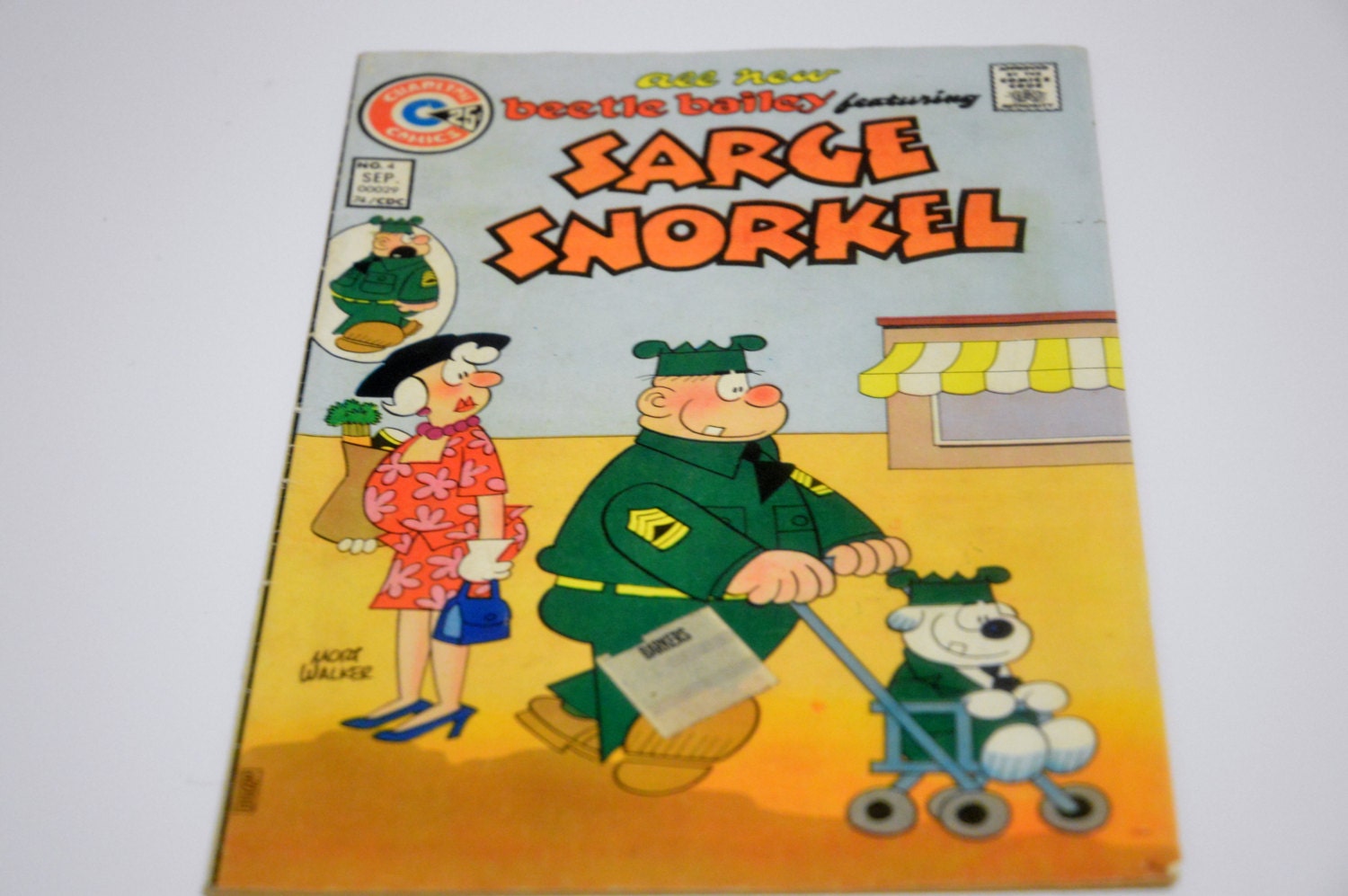 Beetle Bailey Sarge Snorkel Comic Retro Comic Book 1974 Etsy