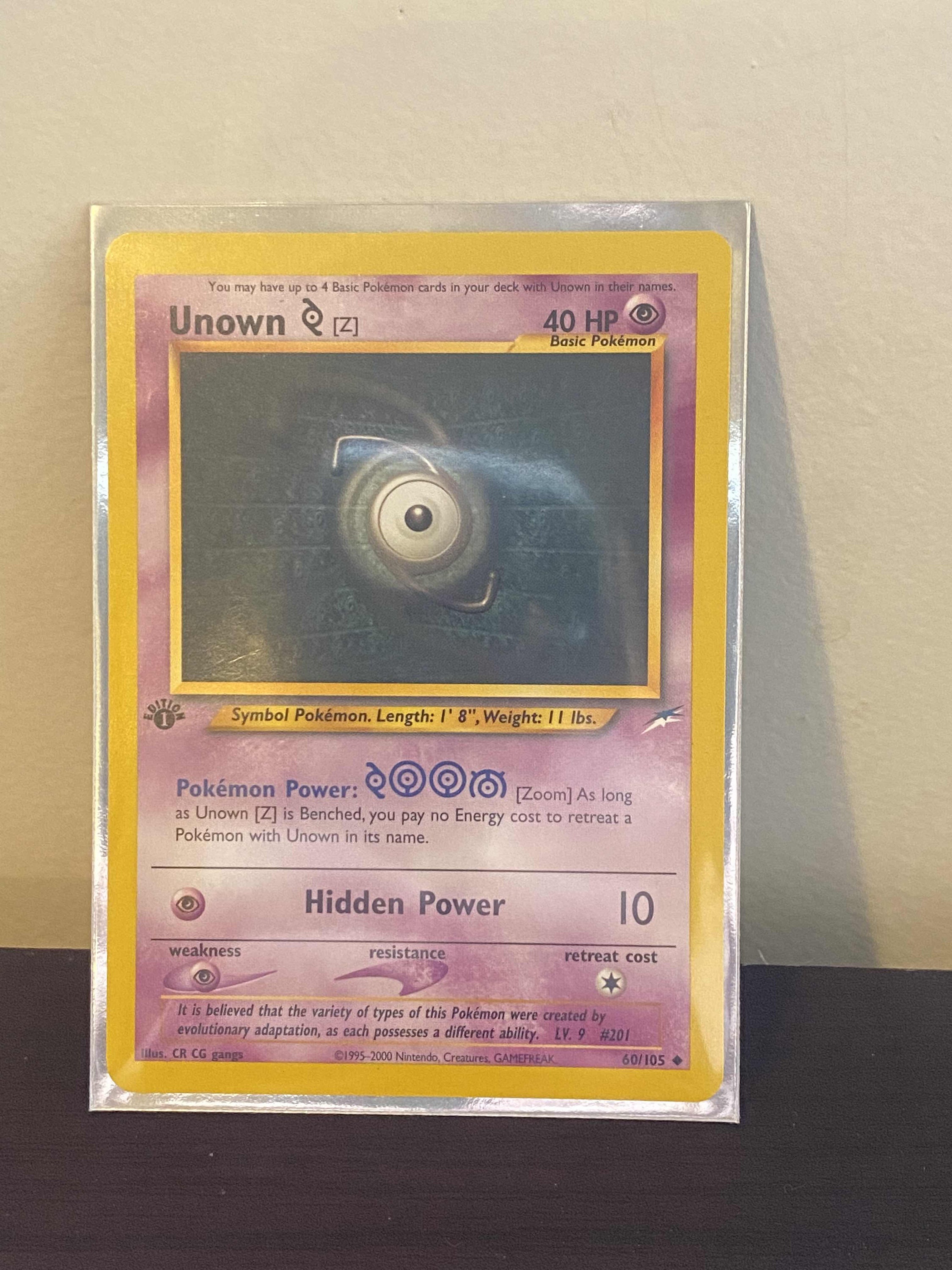 Fanmade Unown Necklace Pokemon Handmade Silver 950 Unknown 