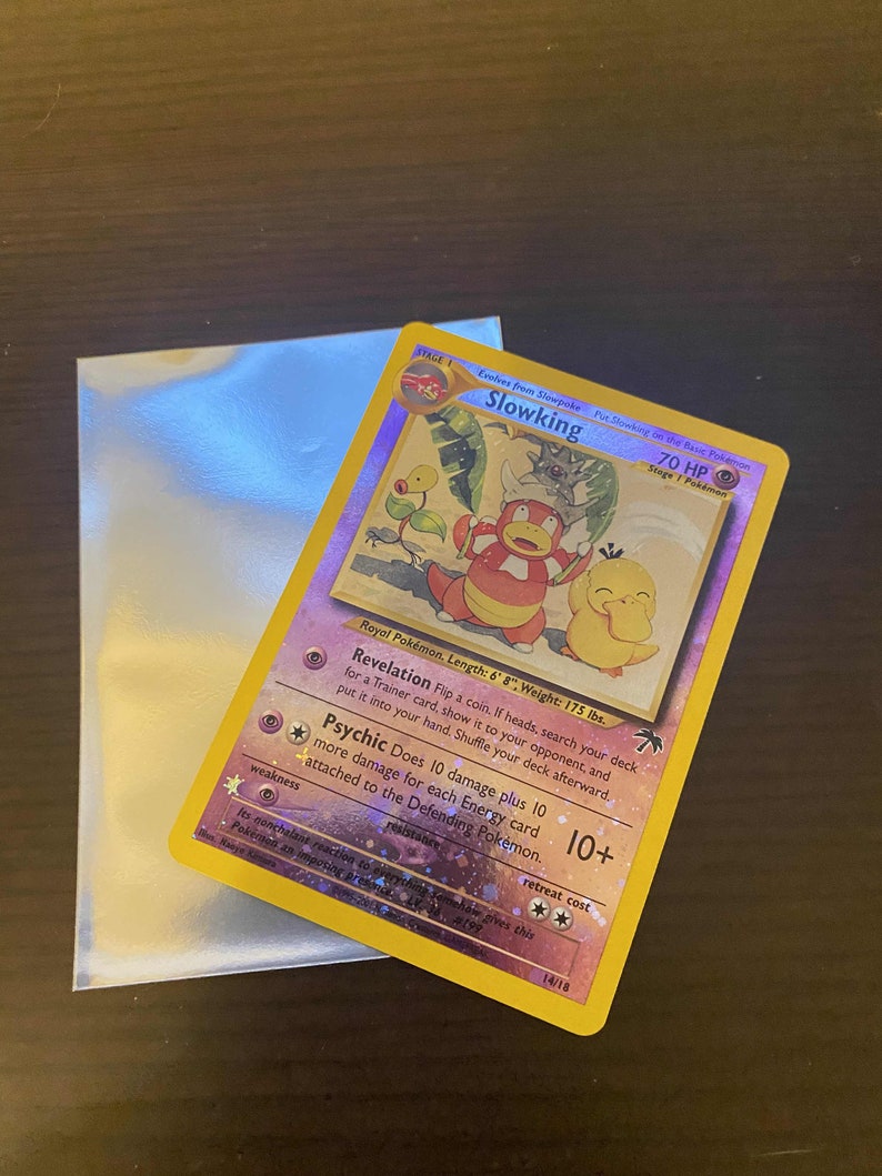 Slowking Pokemon Card REAL Pokemon Card Southern Islands Slowking