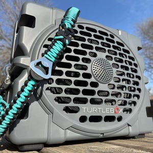 Custom Paracord TurtleBox Carry Strap – with qd Bottle Opener - you choose the colors!