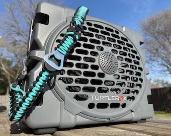 Custom Paracord TurtleBox Carry Strap – with qd Bottle Opener - you choose the colors!