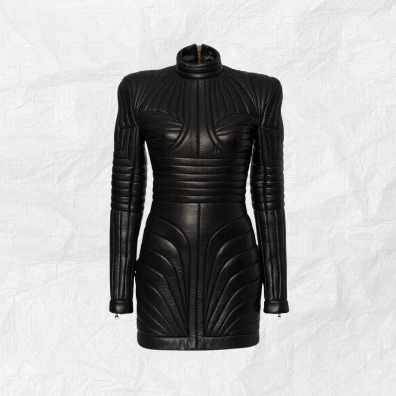 Quilted Leather Dress - Etsy Quilted Leather Dress - Etsy