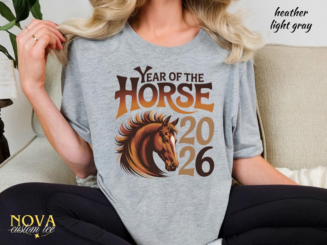 2026 Year of the Horse Shirt, Lunar Chinese New Year Shirt - Etsy