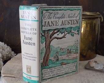 The Complete Novels of Jane Austen. Modern Library Edition. Rare vintage book. Mid Century.