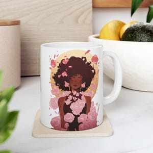 Vibrant Ceramic Mug for Coffee Lovers, Unique Gift, Home Decor, Artful Drinkware, Perfect for Birthdays, Holidays, or Office Use