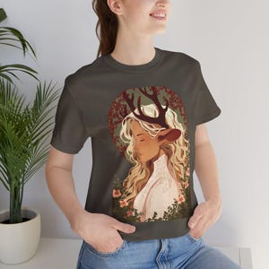 Nature Graphic Tee: Unisex Jersey Short Sleeve Shirt