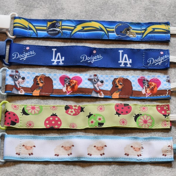 Nuk Pacifier Clip Etsy