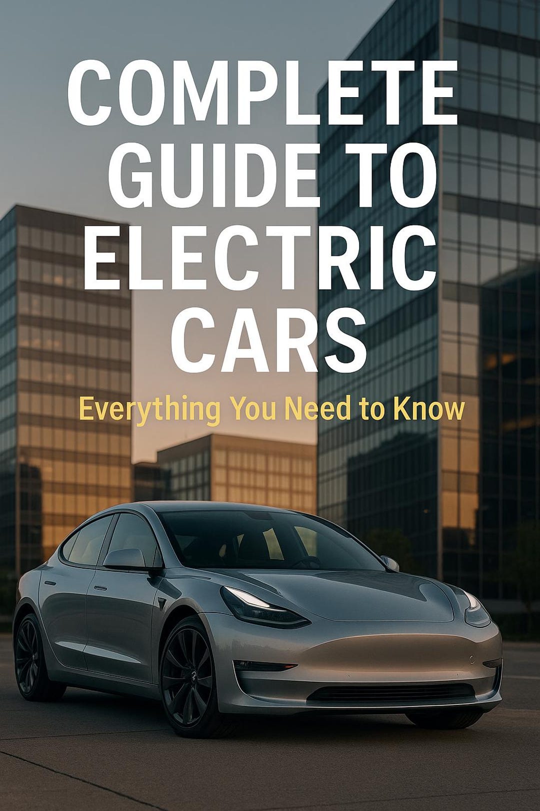 Ev Guide Complete Guide to Electric Cars - Etsy