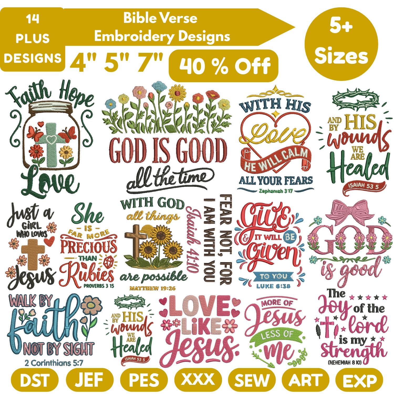 Bible Verse Machine Embroidery Designs Lost Sheep Christian Embroidery ...