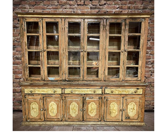 1800'S OUTSTANDING SWEDISH CUPBOARD #188038