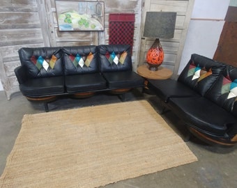 Vintage Whiskey Barrel Furniture Etsy