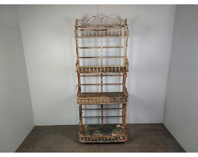 1930,S Rattan And Wicker Bakers Rack # 190049 Shipping is not free please conatct us before purchase Thanks