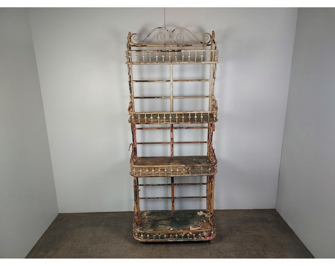 1930,S Rattan And Wicker Bakers Rack # 190049 Shipping is not a 1.00 Shipping is not free please contact us before purchase Thanks