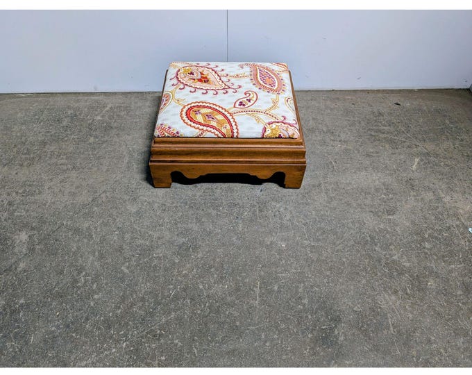 1860,S WALNUT WOOD OTTOMAN # 201073 Shipping is not a 1.00 Shipping is not free please contact us before purchase Thanks