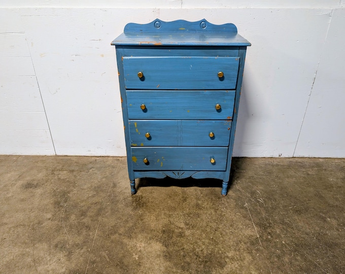 1920,s Four Drawer Painted Pine Chest Of Drawers # 201408 Shipping is not a 1.00 Shipping is not free please contact us before purchase