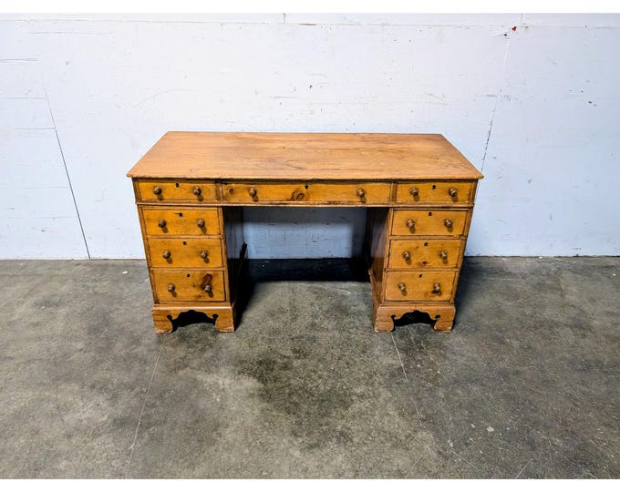 Simple 1840,s Three Piece Pine Desk # 198324 Shipping is not a 1.00 Shipping is not free please contact us before purchase Thanks