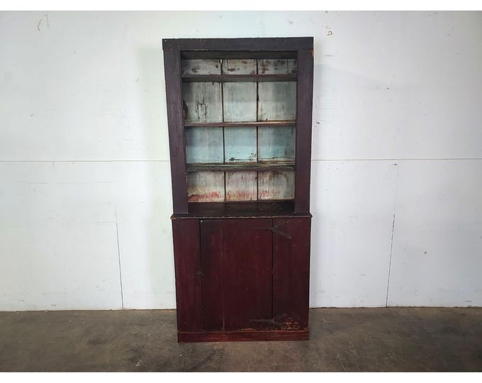EARLY 1800,S CUPBOARD # 192028 Shipping is not a 1.00 Shipping is not free please contact us before purchase Thanks