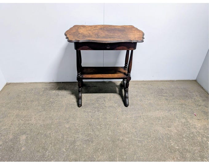 Late 1800,s One Drawer Cottage Table # 200757 Shipping is not a 1.00 Shipping is not free please contact us before purchase Thanks