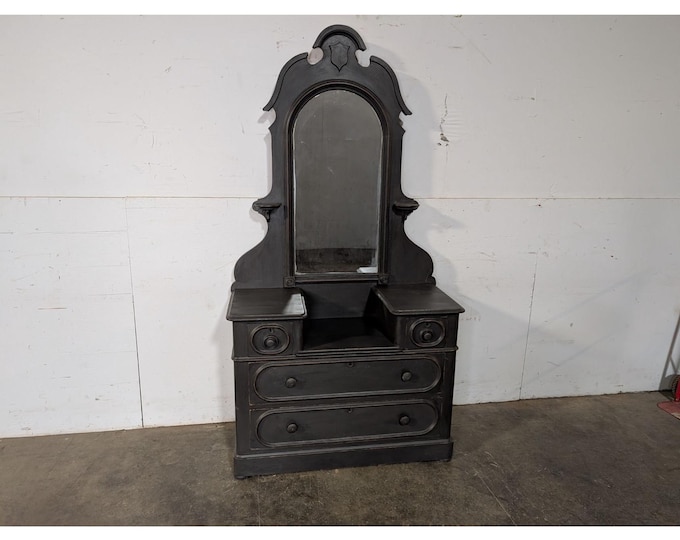 1860,S BLACK PAINTED DRESSER # 196381 Shipping is not a 1.00 Shipping is not free please contact us before purchase Thanks