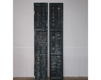 PAIR OF 1800'S SHUTTERS #187522 Shipping is not a 1.00 Shipping is not free please contact us before purchase Thanks